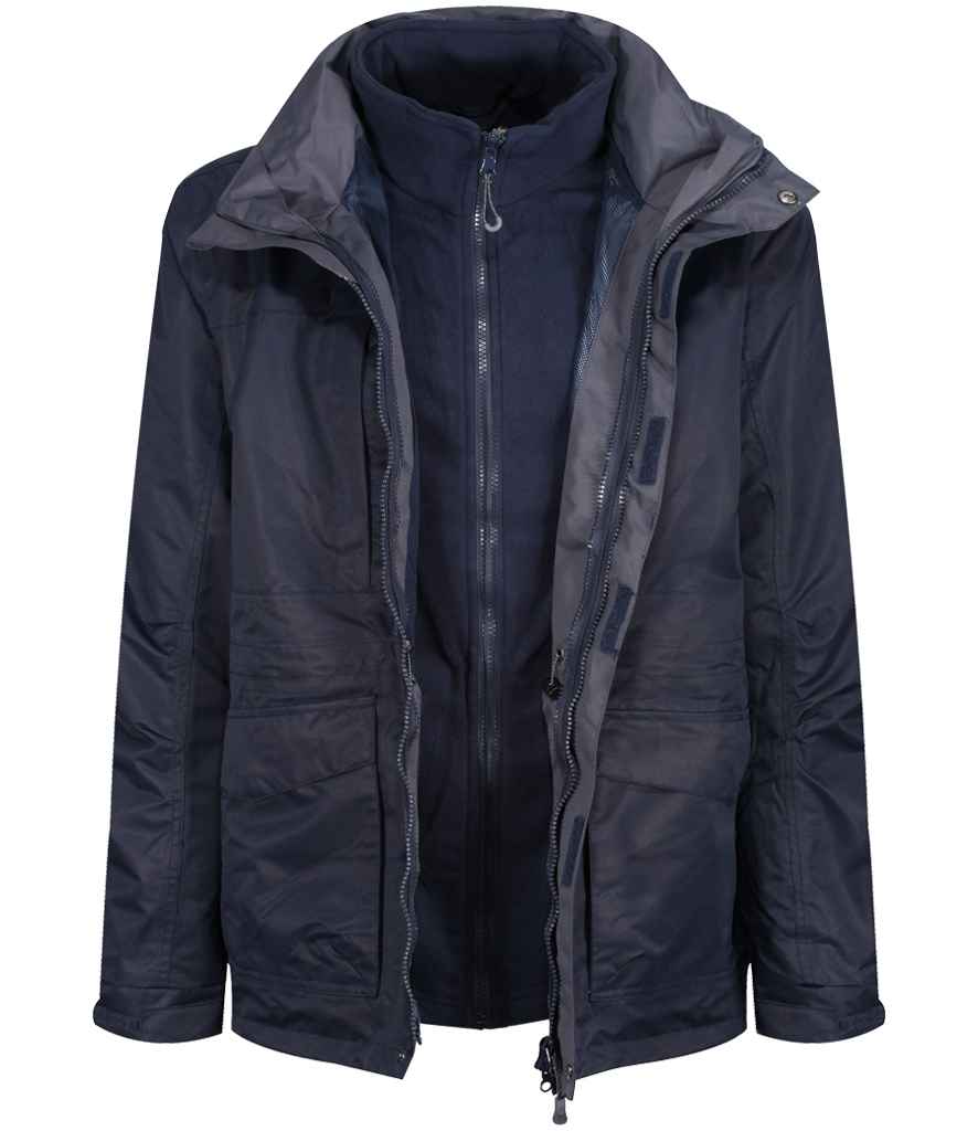 Regatta Benson III 3-in-1 Breathable Jacket - Navy/Navy